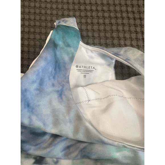 Athleta Sport Bras | NWT! Conscious Crop Printed Longline Sport Bra in XS - Picture 8 of 10